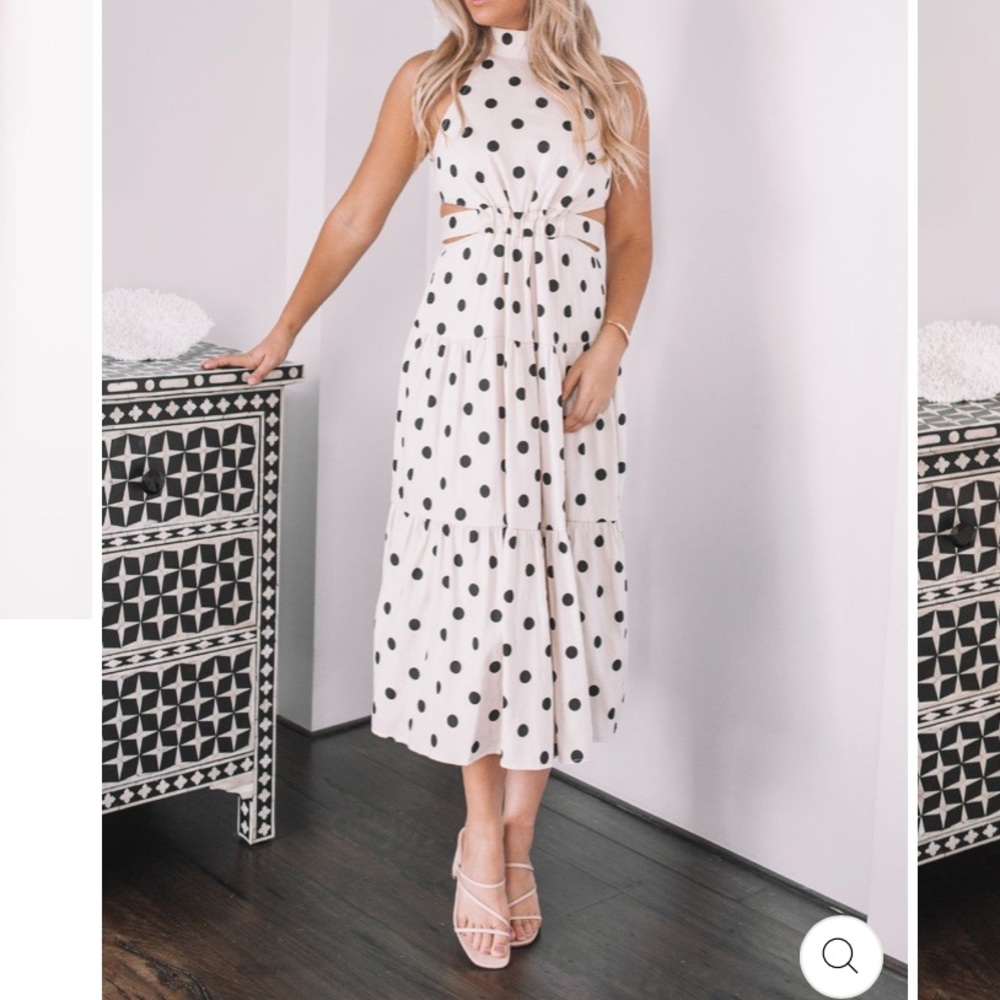 NWT - polka dot dress